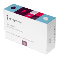 Esterett 3 mg+15 mg 28 pcs
